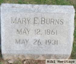 Mary E Burns