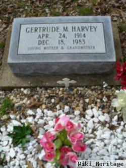 Gertrude M Harvey