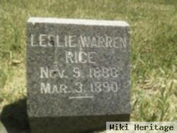 Leslie Warren Rice