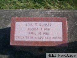 Lois Minnie Ruhser