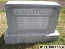 Preston Benner Rosenberger