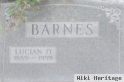 Lucian O Barnes