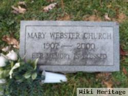 Mary Webster Church