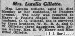 Loutelia Tealy "lou" Haygood Gillette