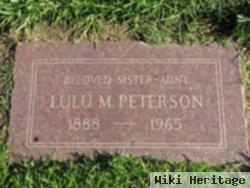 Lulu M. Vincent Peterson