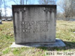 Rosa D Hester