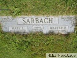 Walter R. Sarbach