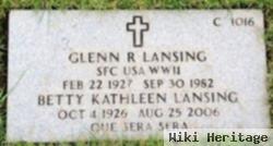 Glenn R. Lansing