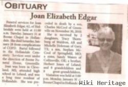 Joan Elizabeth Jones Edgar