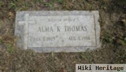 Alma K Thomas