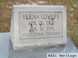 Verna L Lowery