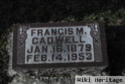 Frank Marion Cadwell