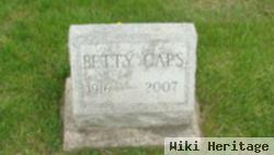 Beatrice E. "betty" Caps