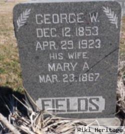 Mary A Fields