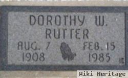 Dorothy W Dains Rutter