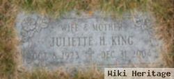 Juliette H King
