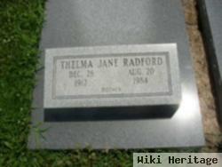 Thelma Jane Radford