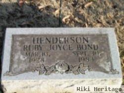 Ruby Joyce Bond Henderson