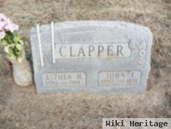 John F Clapper