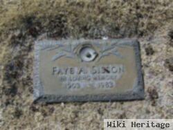 Faye A. Dickerson Sisson