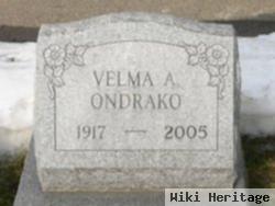 Velma A. Ondrako