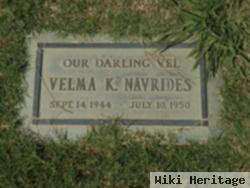 Velma Kathleen Navrides