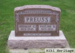 Pauline Bertha Prechel Preuss