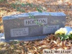 Harold L Horton