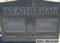 Bessie Ella Macemore Weatherman