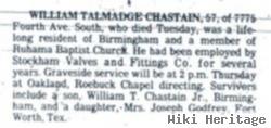 William Talmadge "bill" Chastain