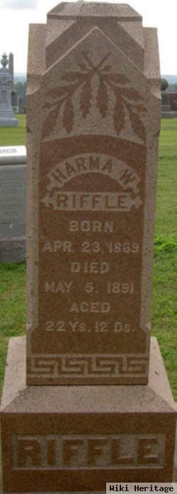 Harman Willis Riffle