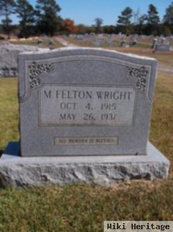 M. Felton Wright