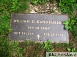 William D Kannenberg