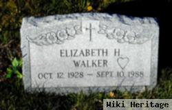 Elizabeth H Walker