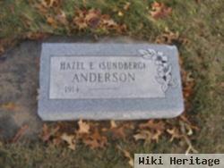 Hazel Elizabeth Sundberg Anderson