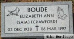 Elizabeth Ann Saia Boude