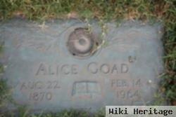 Alice G. "allie" Horton Goad