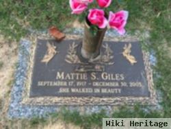 Mattie Lee St. John Giles