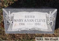 Mary A Van Cleve