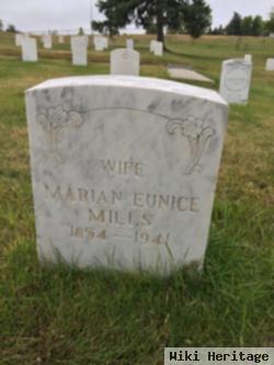 Marian Eunice Webster Mills