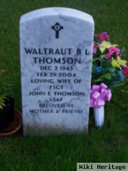 Waltraut Berta Louise Thomson