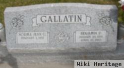 Benjamin D Gallatin