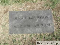 Dora E Atkins Robertson