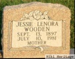 Jessie Lenora Benge Wooden