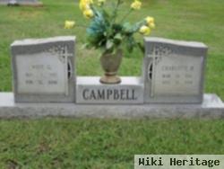 Charlotte F Hobgood Campbell