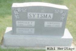 Donald P Sytsma