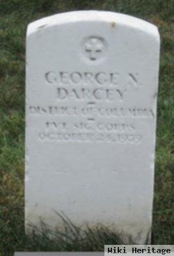 Pvt George Nathaniel Darcey