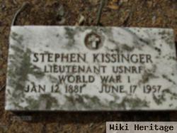 Lieut Stephen Kissinger