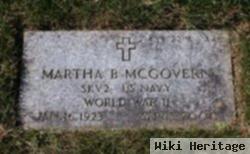 Martha B Mcgovern