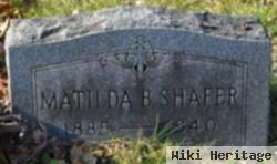 Matilda B Shafer